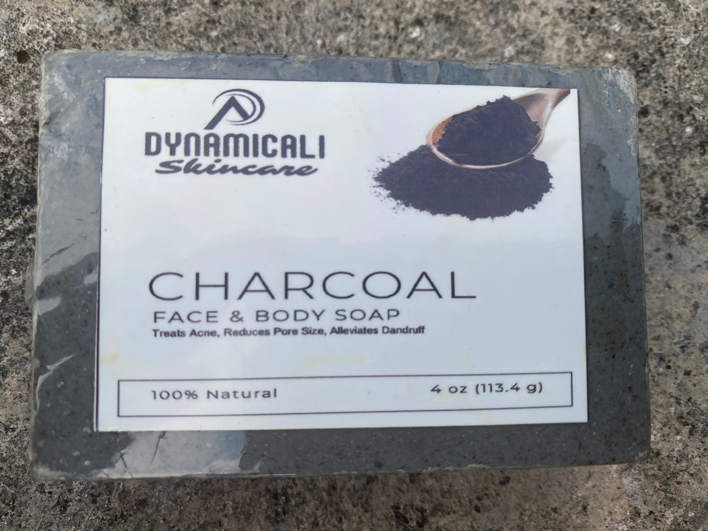 Charcoal Face & Body Soap Bar