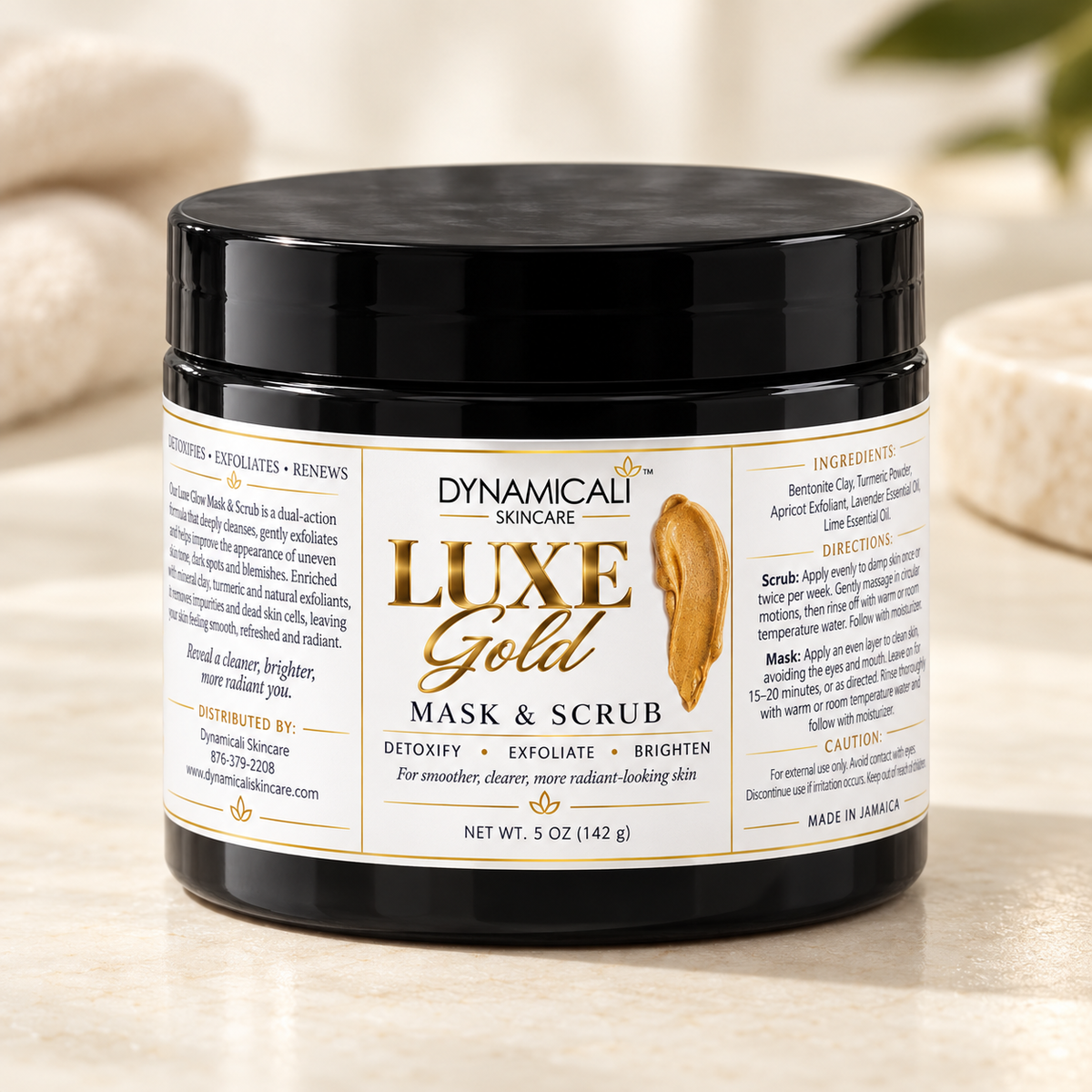Luxe Gold Mask & Scrub