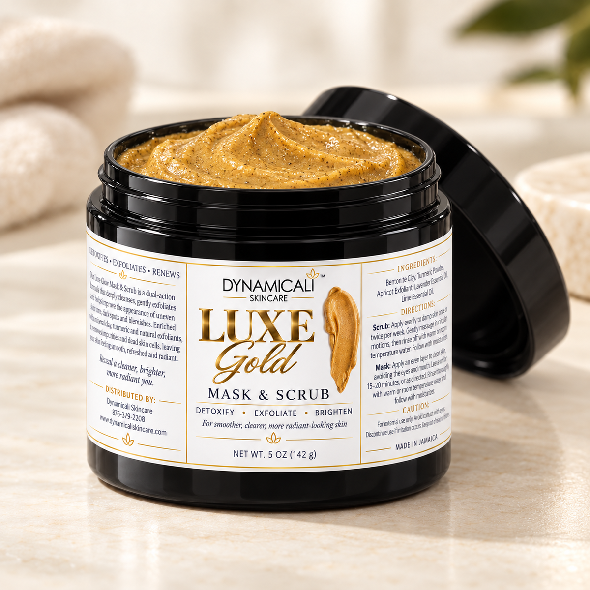 Luxe Gold Mask & Scrub