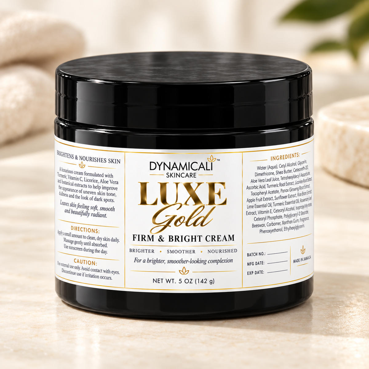 Luxe Gold Firm and Bright Moisturizer